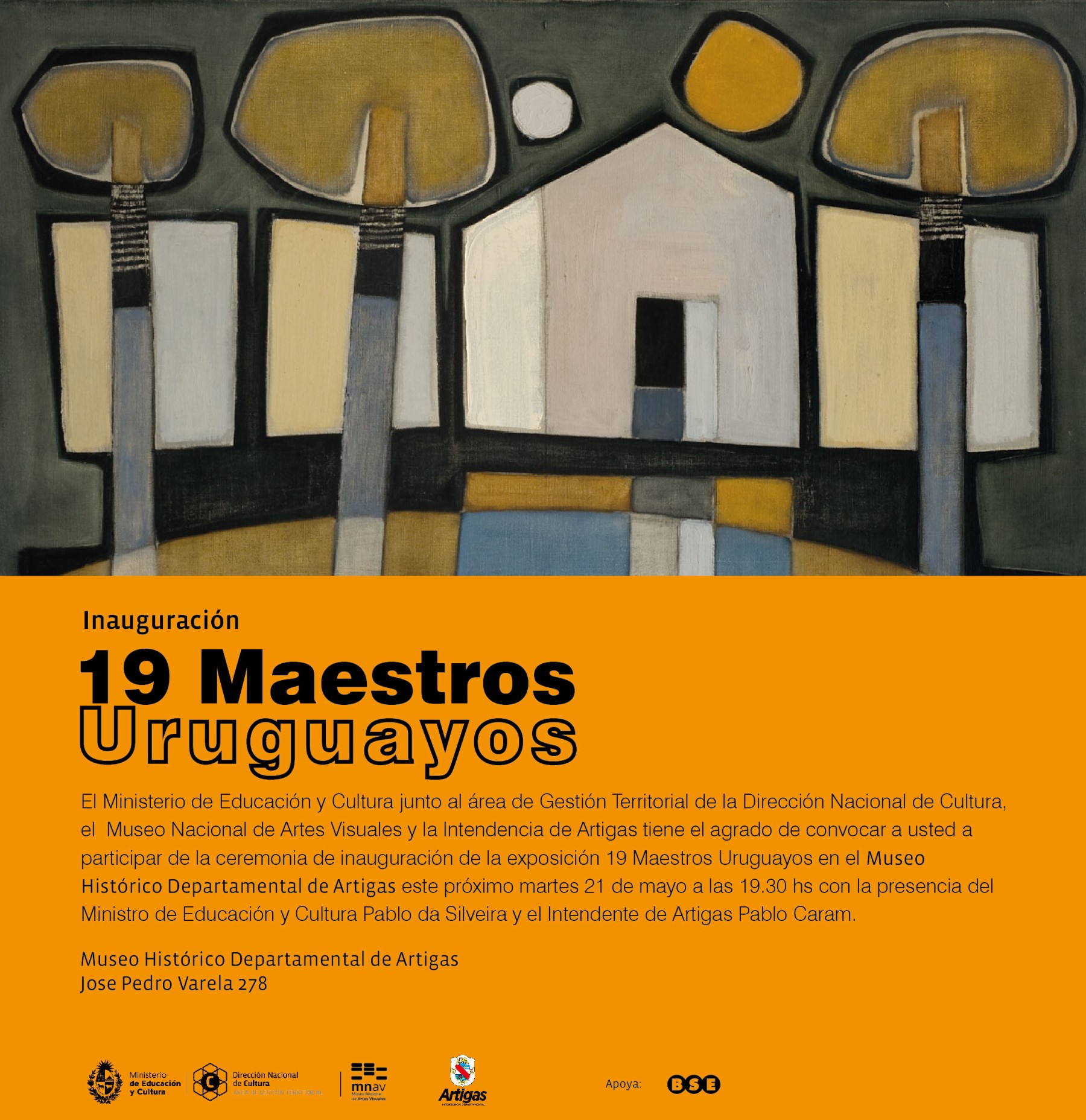 Invitaci�n - Museo Nacional de Artes Visuales