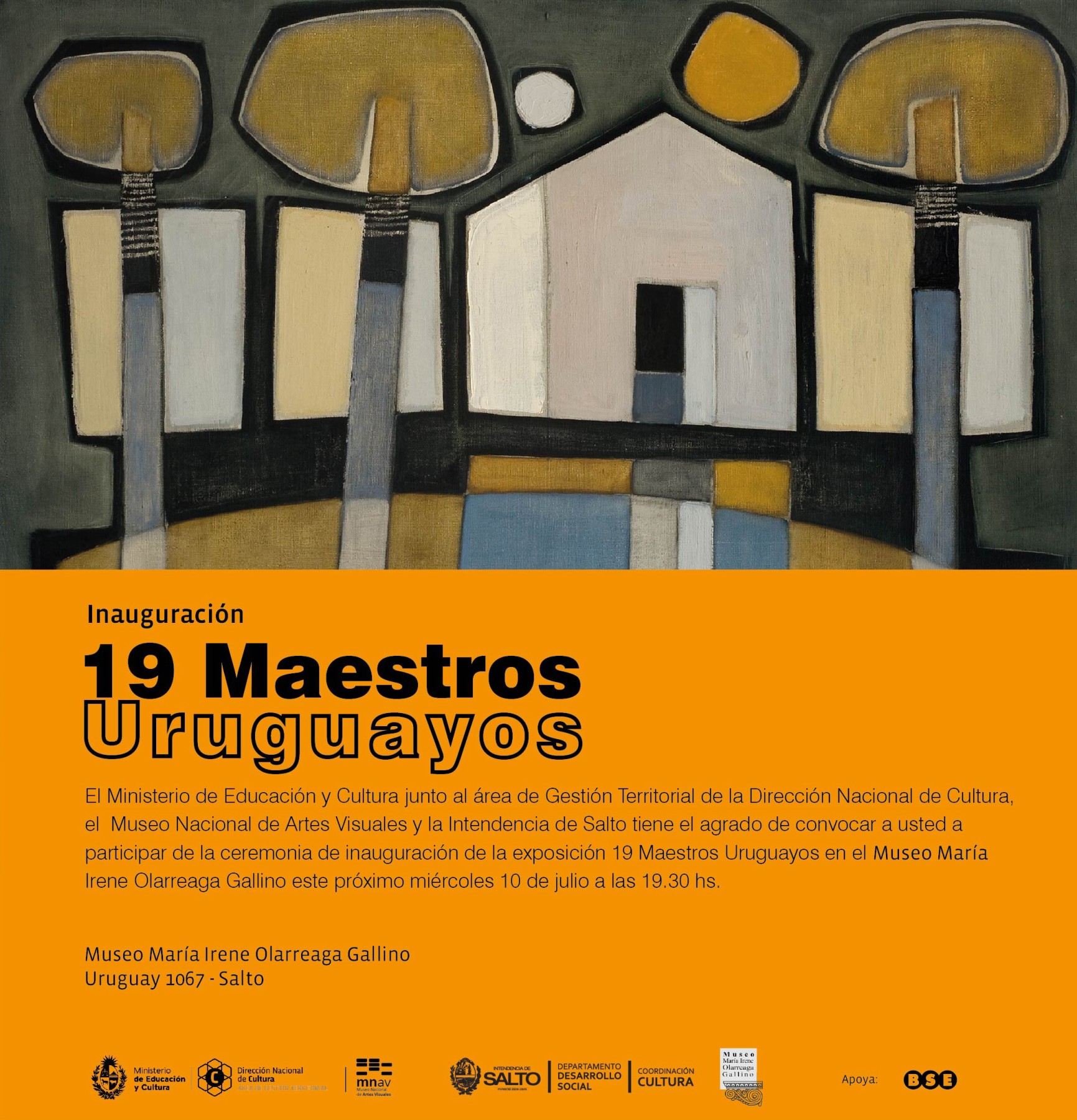 Invitaci�n - Museo Nacional de Artes Visuales