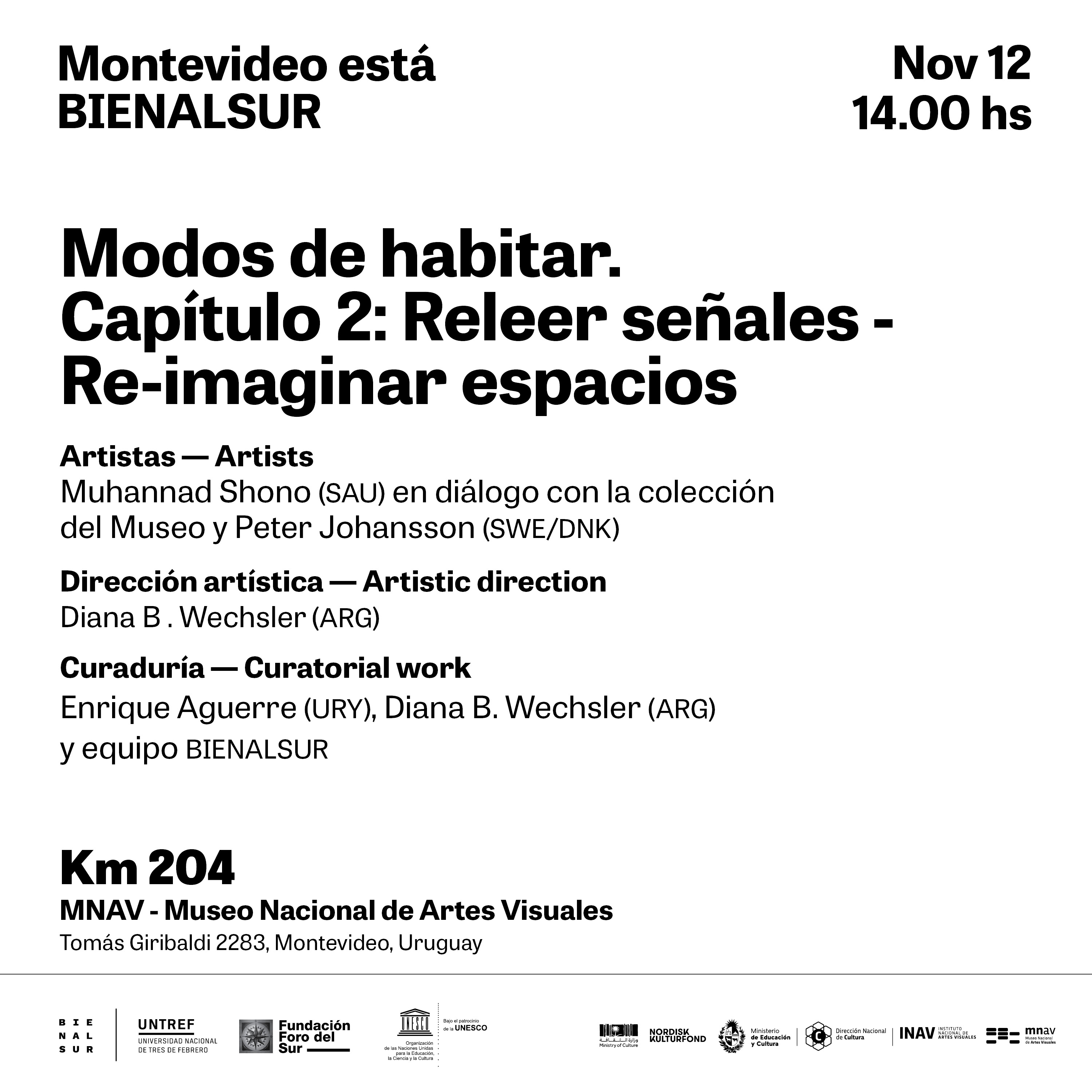 Invitaci�n - Museo Nacional de Artes Visuales