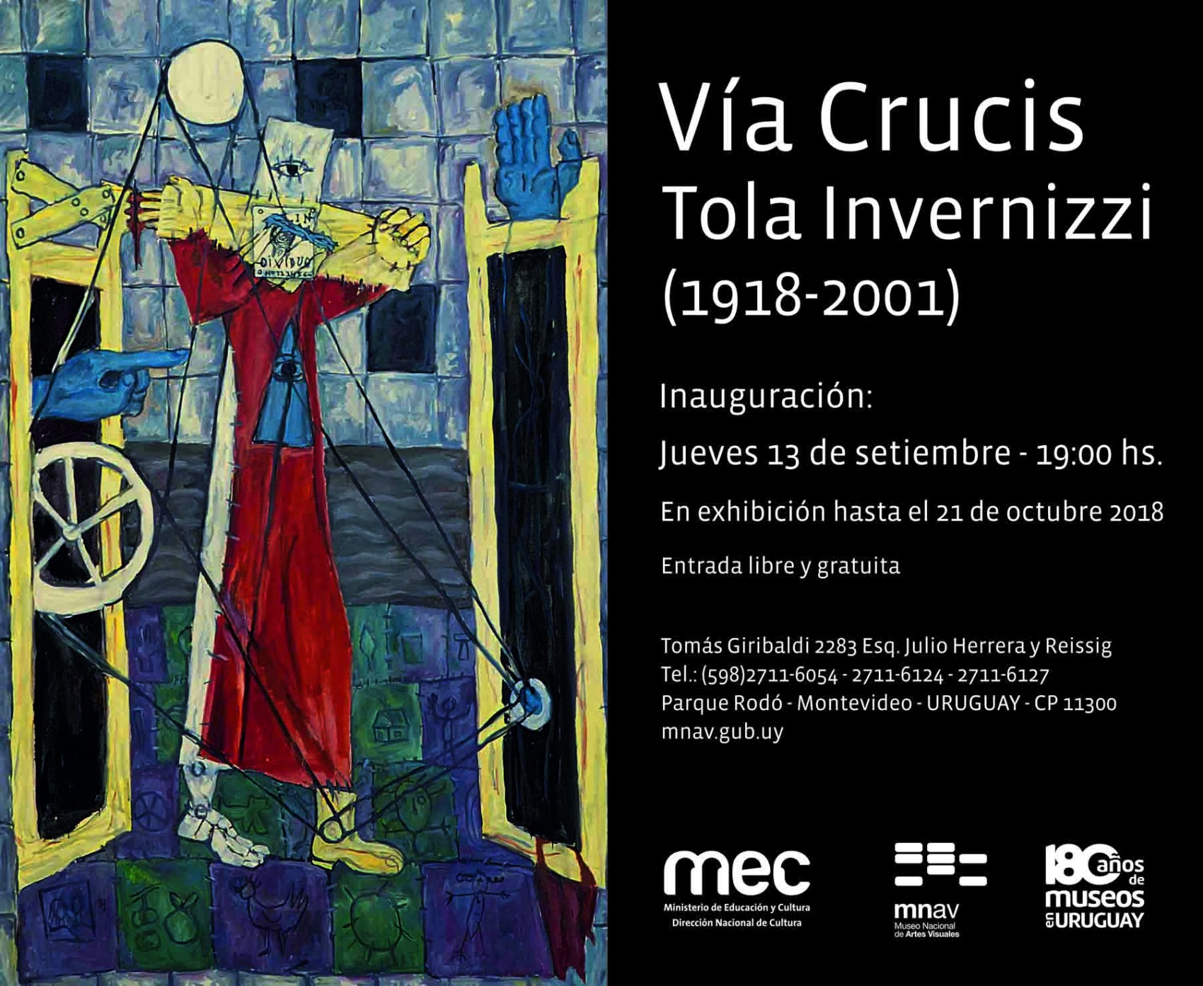 Invitaci�n - Museo Nacional de Artes Visuales