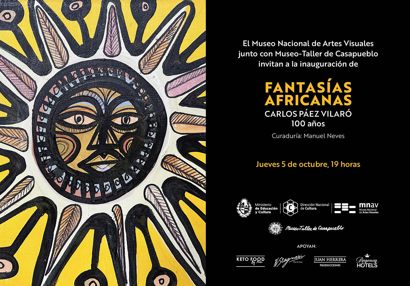 Invitaci�n - Museo Nacional de Artes Visuales