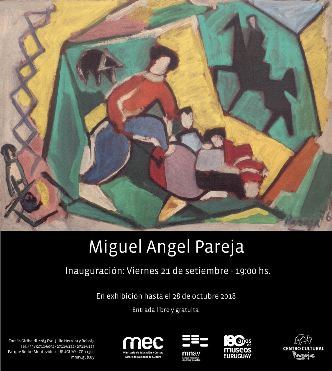Invitaci�n - Museo Nacional de Artes Visuales