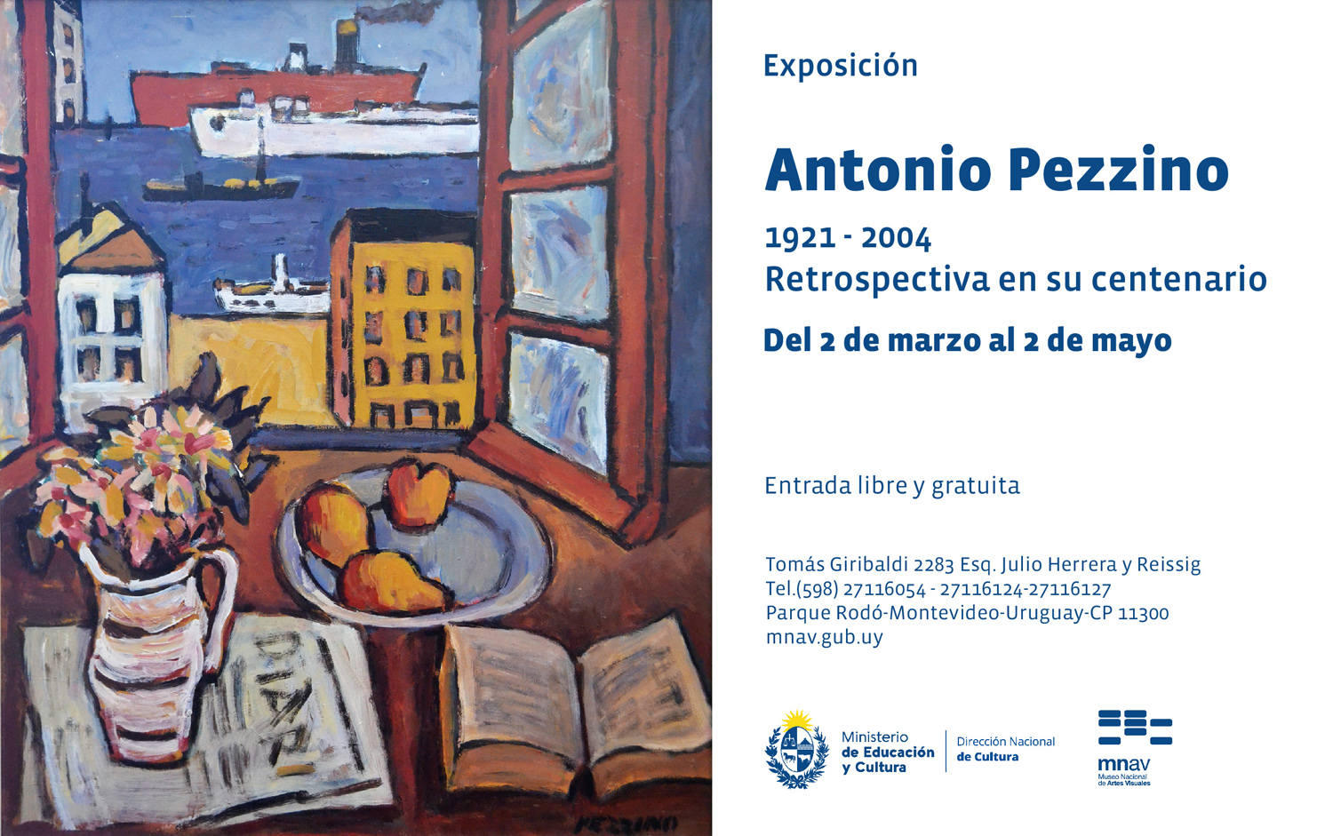 Invitaci�n - Museo Nacional de Artes Visuales