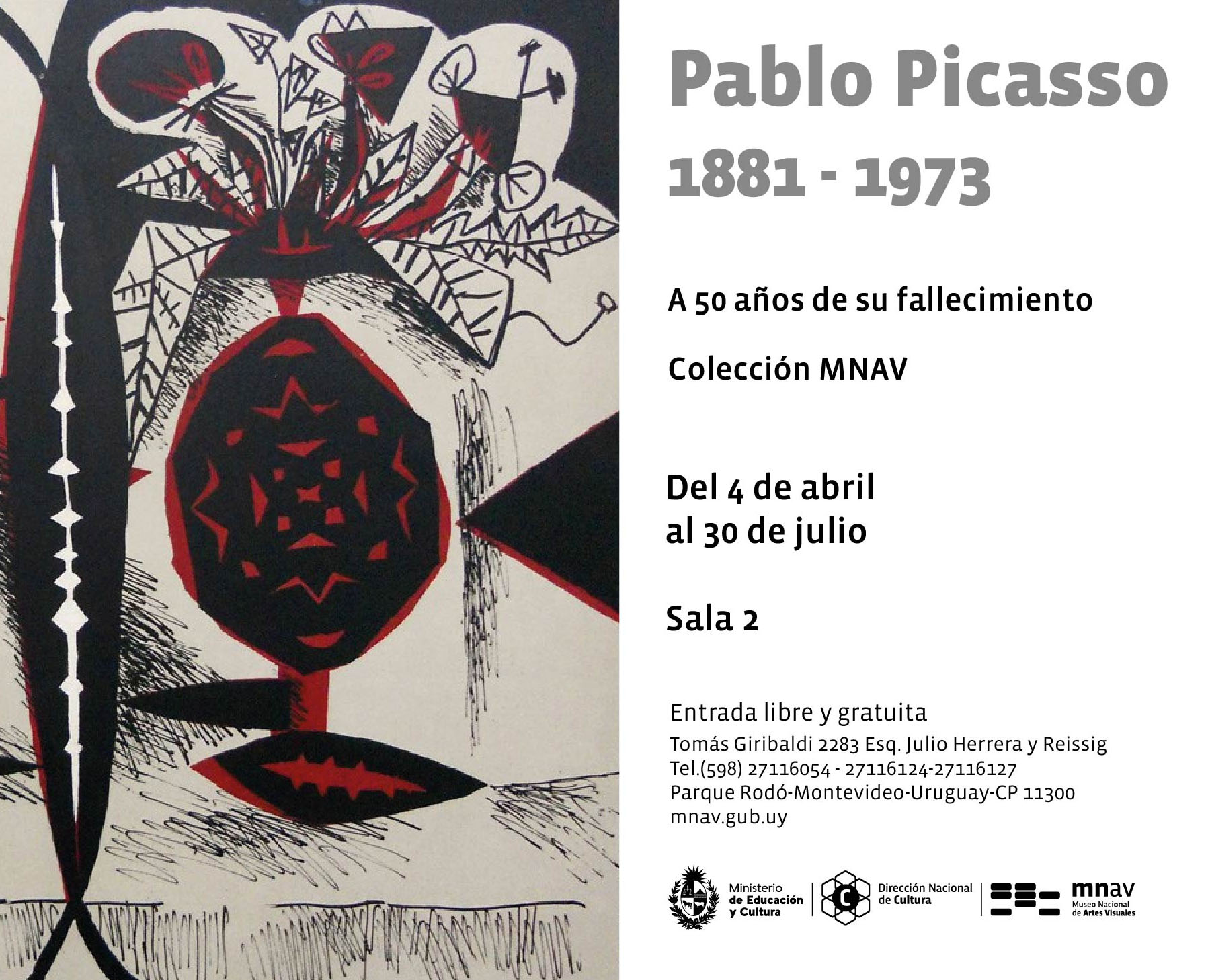 Invitaci�n - Museo Nacional de Artes Visuales