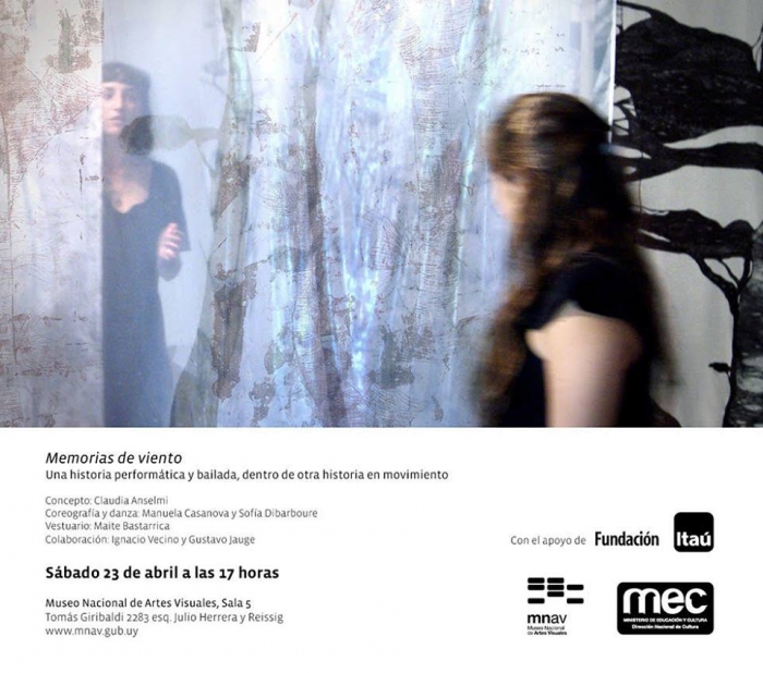  - Memorias de viento -  Una historia performática y bailada - Museo Nacional de Artes Visuales