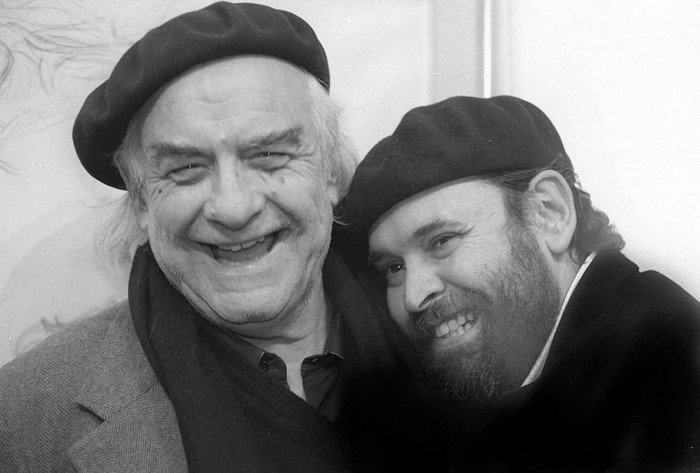 Fotografía: Héctor Devia - Charla de Rodolfo Arotxarena: "El paisano de mirada afilada". - Museo Nacional de Artes Visuales