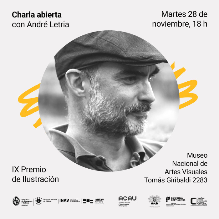  - Charla abierta con André Letria - Museo Nacional de Artes Visuales