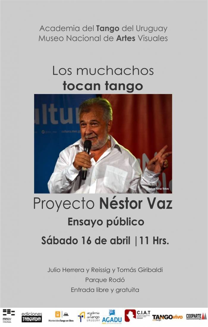  - Los muchachos tocan tango  - Ensayo público - Museo Nacional de Artes Visuales