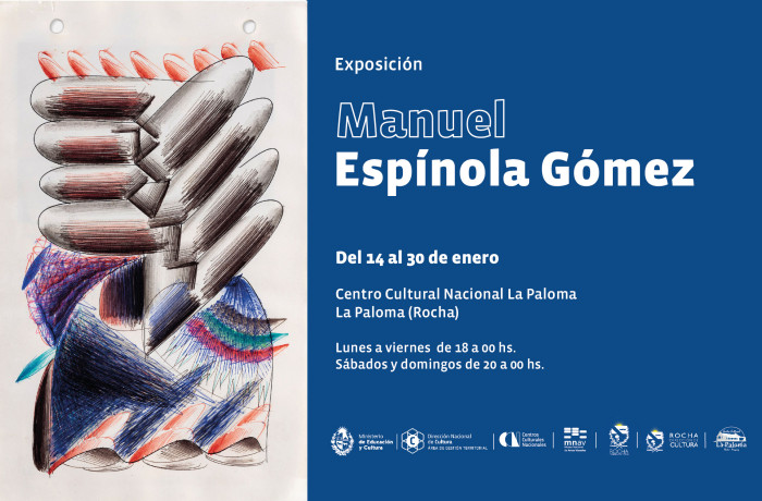  - Exposición itinerante - Manuel Espínola Gómez - Museo Nacional de Artes Visuales