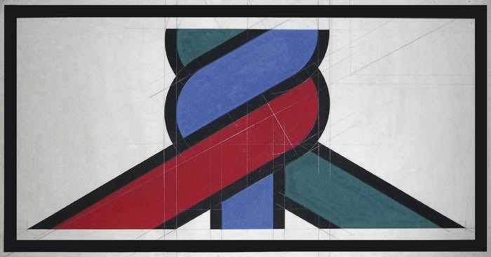 Estudio para isotipo CNT, 1970<br>Manuel Espínola Gómez (1921-2003) - El trabajo y los trabajadores en la Colección MNAV - 50 años PIT - CNT - Museo Nacional de Artes Visuales