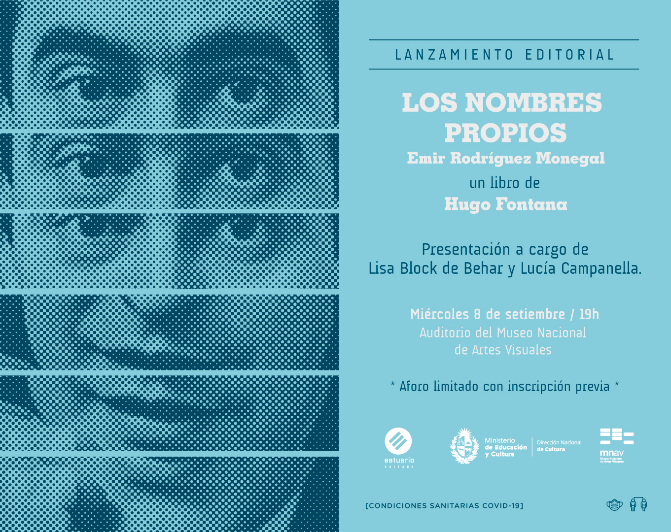  - Presentación del libro Los nombres propios. Emir Rodríguez Monegal de Hugo Fontana - Museo Nacional de Artes Visuales