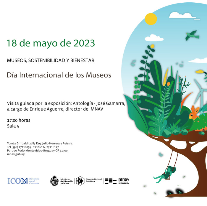  - Visita guiada por la exposición: Antología José Gamarra - Museo Nacional de Artes Visuales