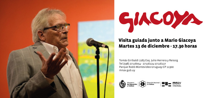  - Visita guiada junto a Mario Giacoya - Museo Nacional de Artes Visuales